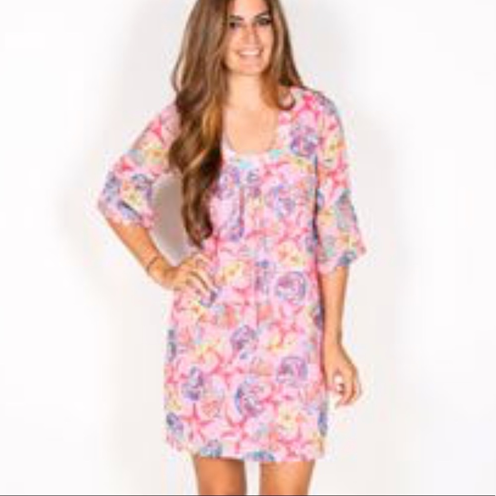 1left Boutique-Tracy Negoshian pink seashell dress - Picture 3 of 8